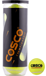 Cosco Championship Tennis Yellow (3 Pcs. Pack) - Cosco Tennis Equipment