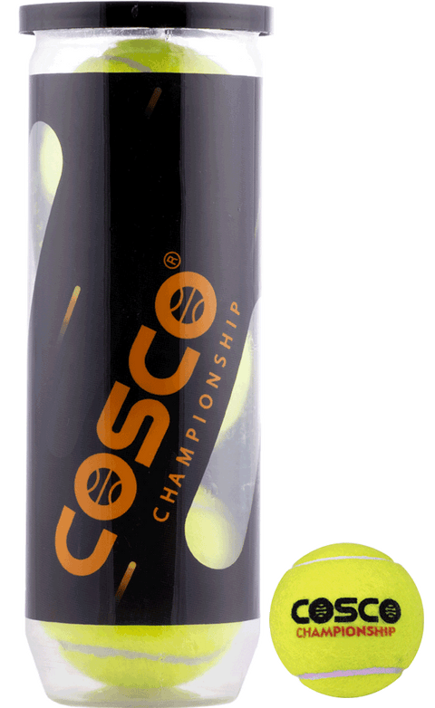 Cosco Championship Tennis Ball, Yellow | KIBI Sports - KIBI SPORTS