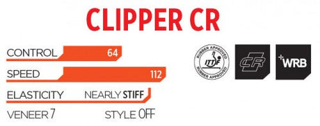 Cosco STIGA Clipper CR Table Tennis Blades | KIBI Sports Cosco
