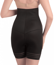 Omtex Coral High Waist and Short Thigh Shaper | Black | KIBI Sports - KIBI SPORTS