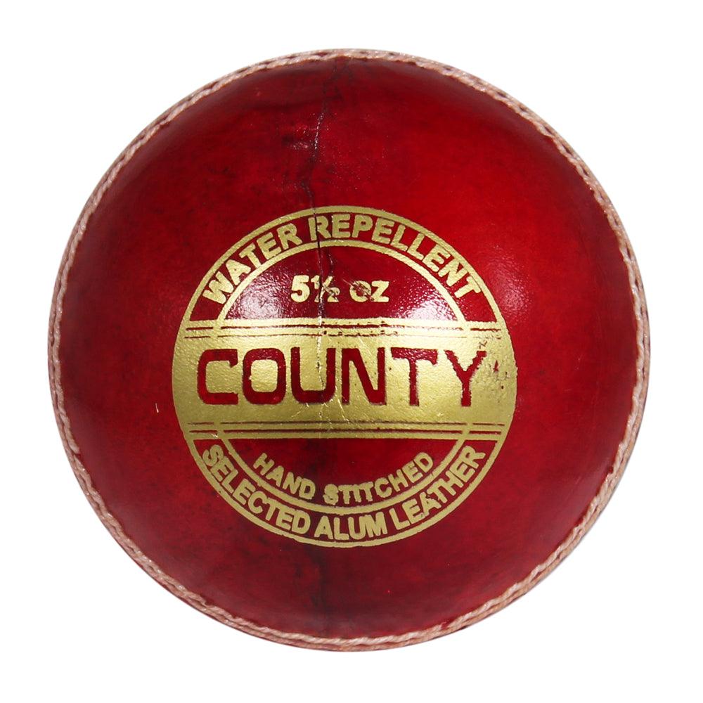 Cosco Leather Cricket Ball - COUNTY - Cosco Cricket Equipment