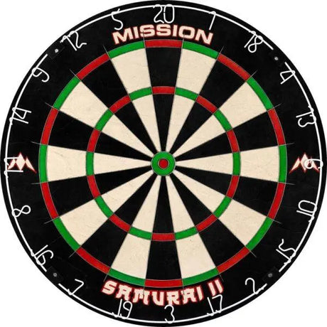 DARTSTORE – The Complete Kit : Pro Surround, Samurai II Dartboard, Throwline Oche, 6 Darts - KIBI SPORTS