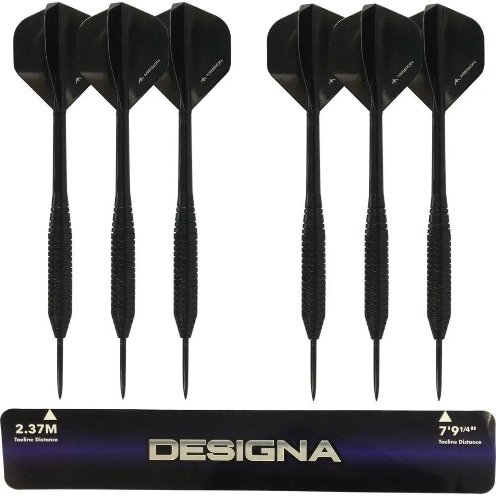 DARTSTORE – The Complete Kit : Pro Surround, Samurai II Dartboard, Throwline Oche, 6 Darts - KIBI SPORTS