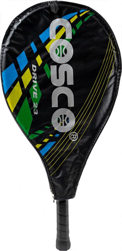Cosco Aluminium Drive 23 Tennis Racket - Green - Cosco Tennis Equipment
