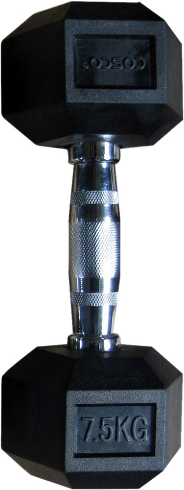 Cosco Hexa 7.5 KG Dumbbell | KIBI Sports Cosco