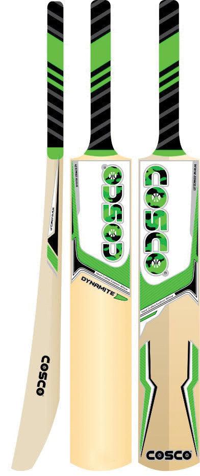 Cosco Dynamite Kashmir Willow Cricket Bat FULL - Cosco Cricket Equipment