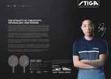 Cosco Stiga Dynasty Carbon Table Tennis Blade | KIBI Sports Cosco