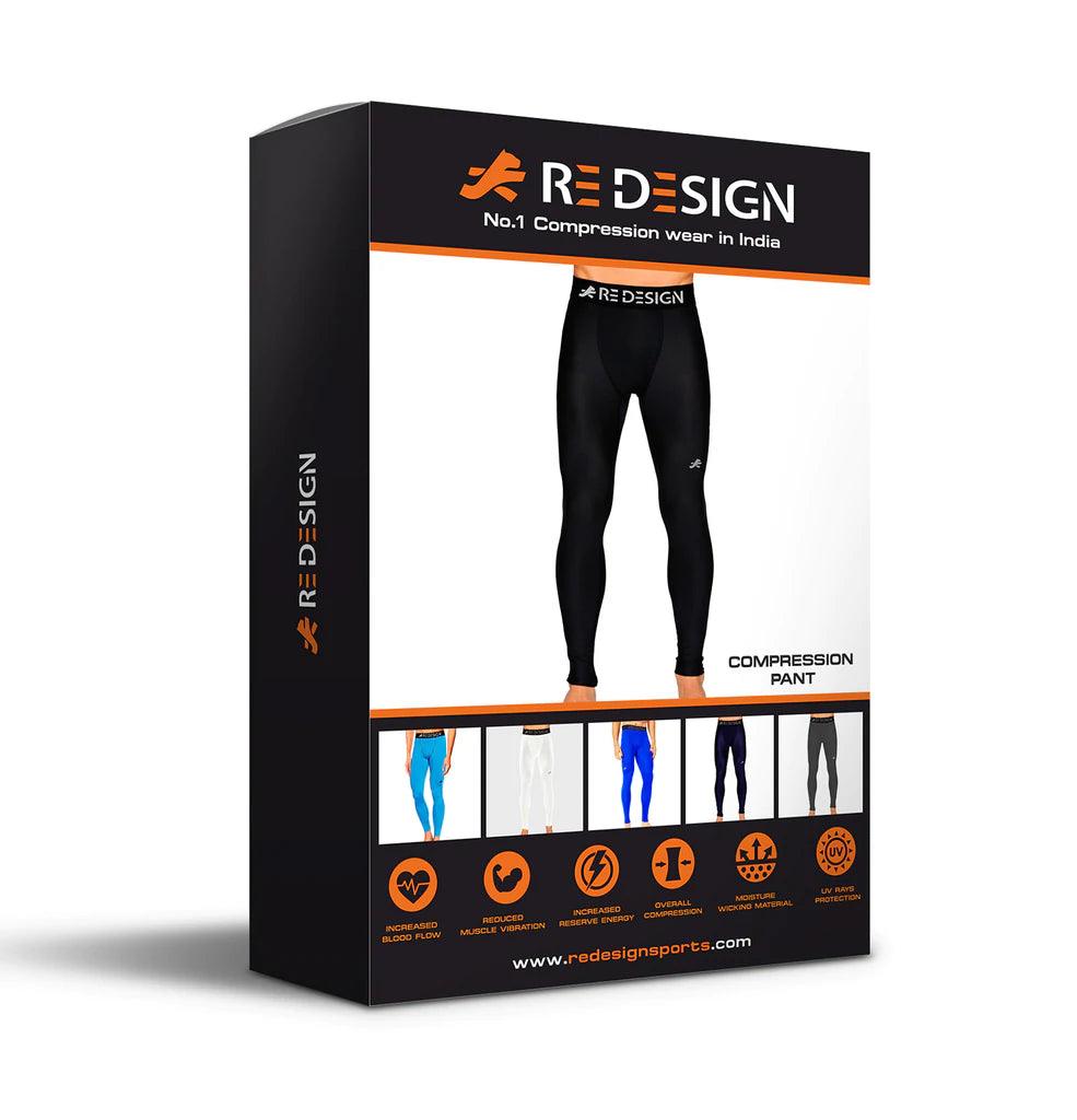 ReDesign Nylon Compression Pant and Full Tights | Men | KIBI Sports - KIBI SPORTS