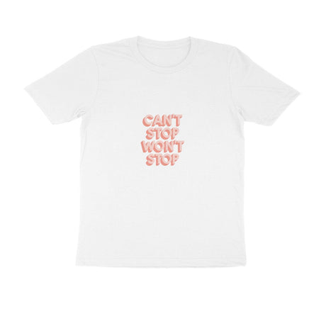 Cant Stop Wont Stop | KIBI SPORTS MERCHANDISE | HALF SLEEVE T-SHIRT - ROUND NECK - KIBI SPORTS