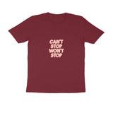 Cant Stop Wont Stop | KIBI SPORTS MERCHANDISE | HALF SLEEVE T-SHIRT - ROUND NECK - KIBI SPORTS
