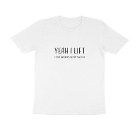 Yeah I Lift | KIBI SPORTS MERCHANDISE | HALF SLEEVE T-SHIRT - ROUND NECK - KIBI SPORTS