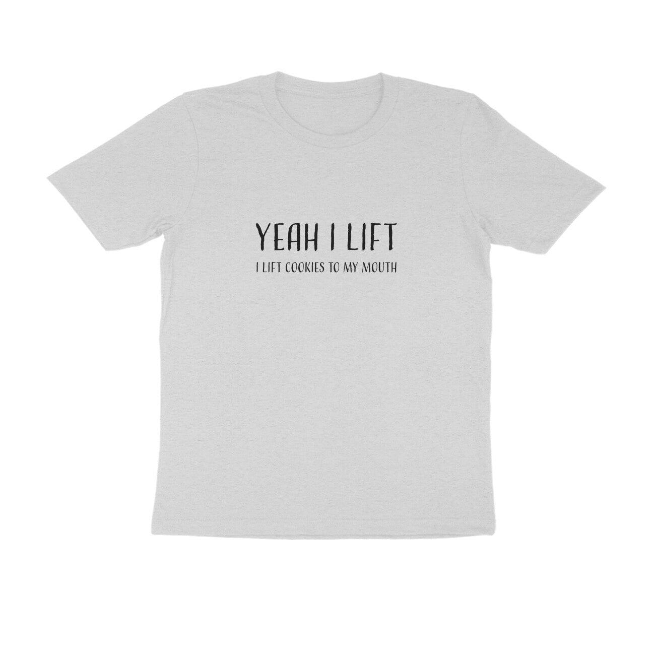 Yeah I Lift | KIBI SPORTS MERCHANDISE | HALF SLEEVE T-SHIRT - ROUND NECK - KIBI SPORTS