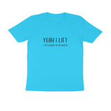 Yeah I Lift | KIBI SPORTS MERCHANDISE | HALF SLEEVE T-SHIRT - ROUND NECK - KIBI SPORTS