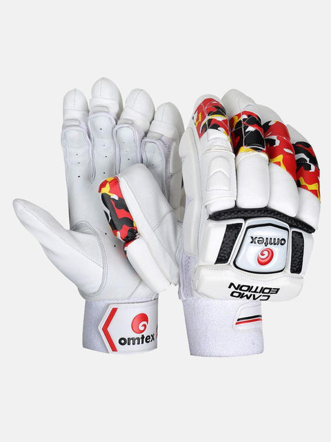 Omtex Cricket Batting Gloves Camo Edition | Cricket | KIBI Sports - KIBI SPORTS
