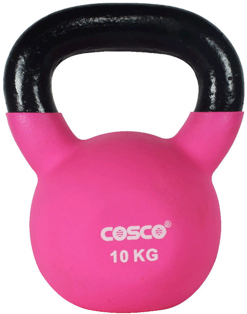 Kettlebell Dumbbell Vinyl Cosco 10 Kg. | KIBI Sports