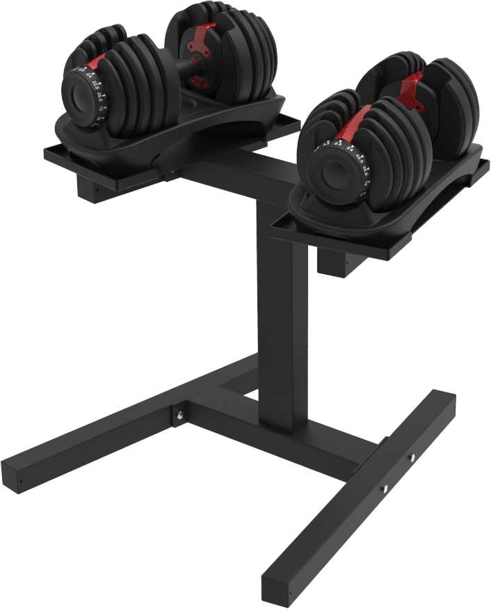 Cosco Adjustable Dumbbell with Rack | KIBI Sports