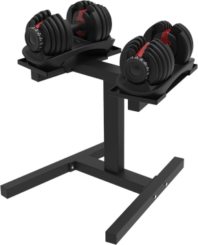 Cosco Adjustable Dumbbell with Rack | KIBI Sports Cosco