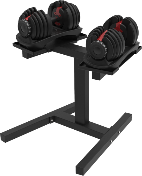Cosco Adjustable Dumbbell with Rack | KIBI Sports Cosco