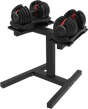 Cosco Adjustable Dumbbell with Rack | KIBI Sports Cosco