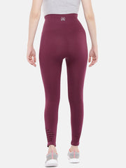 Omtex Swee Athletica Vital Seamless Series Style 202 Wine | Women | KIBI Sports