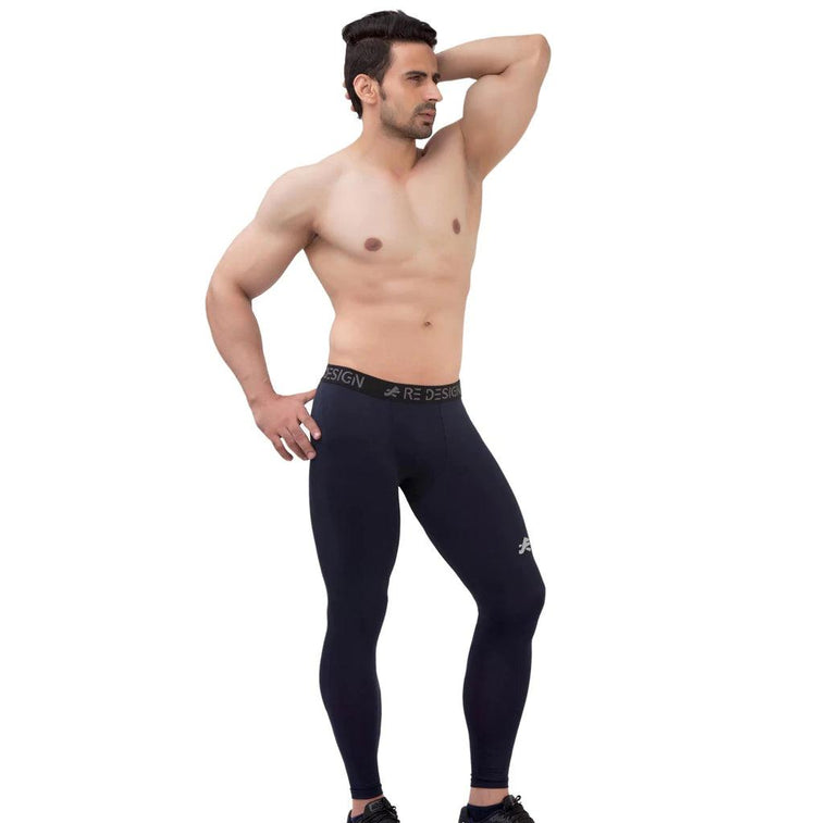 ReDesign Nylon Compression Pant and Full Tights | Men | KIBI Sports - KIBI SPORTS