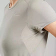 Quechua Women Mountain Hiking Quick Drying T-Shirt MH100 Sage Green Quechua
