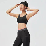 Domyos Women Gym Bra High Support Black Domyos