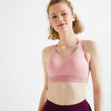 Domyos High Support Fitness Bra 900 - Pink Domyos