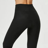 Domyos Women Gym Leggings Polyester Black Domyos