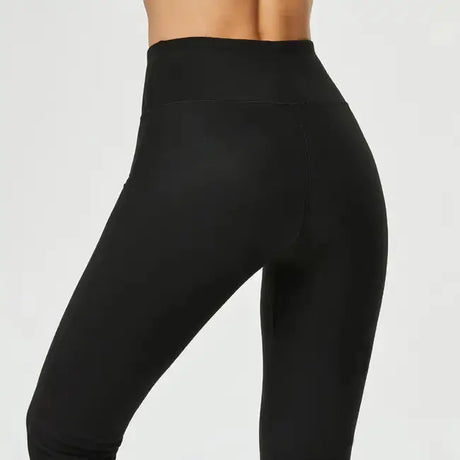 Domyos Women Gym Leggings Polyester Black Domyos