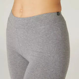 Domyos Women's Cotton Gym Legging 500 - Grey Domyos