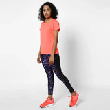 Domyos Women Polyester Basic Gym T-Shirt - Pink Domyos
