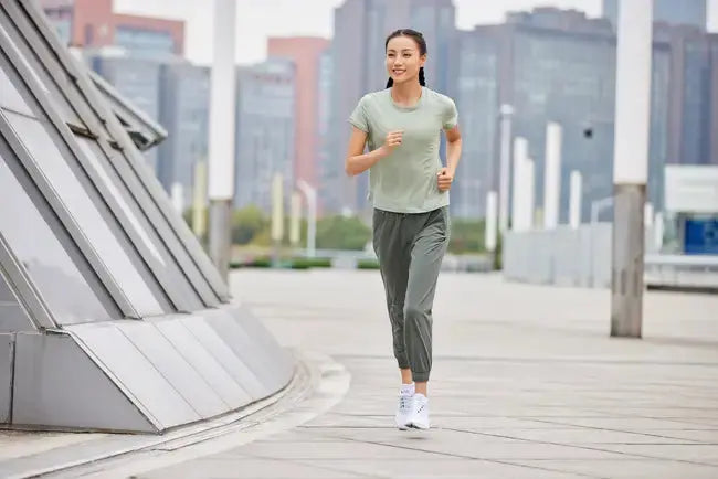 Kalenji Women running trousers- Khaki Kalenji
