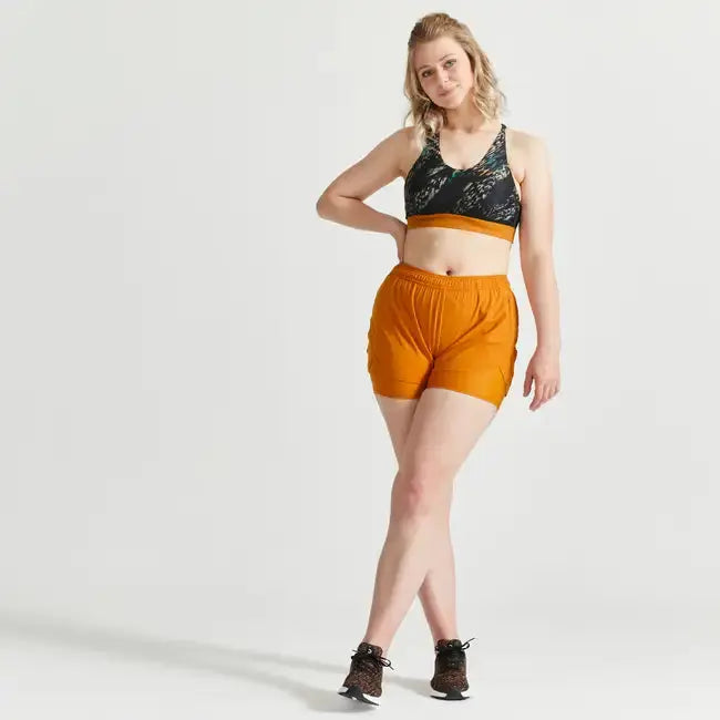 Domyos Medium Support Sports Bra - Graphic Print Domyos