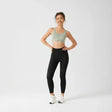 Domyos Large High-Support Fitness Bra 920 - Green Domyos