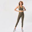 Domyos High Support Fitness Bra 900 - Khaki Domyos