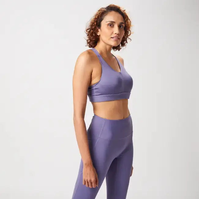 Domyos High Support Fitness Bra 900 - Blue Domyos