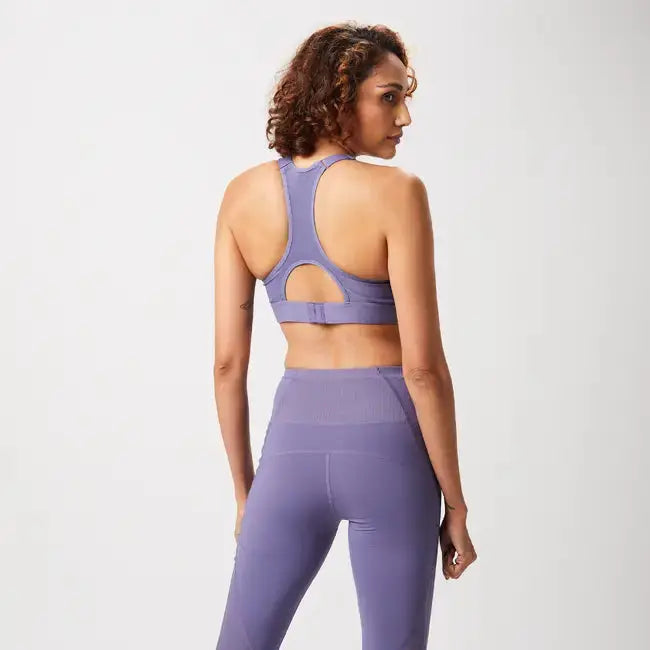 Domyos High Support Fitness Bra 900 - Blue Domyos