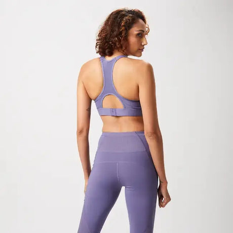 Domyos High Support Fitness Bra 900 - Blue Domyos