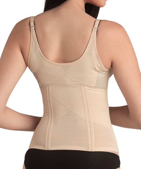 Omtex Pearl Open Bust Tummy Cincher | Nude | KIBI Sports