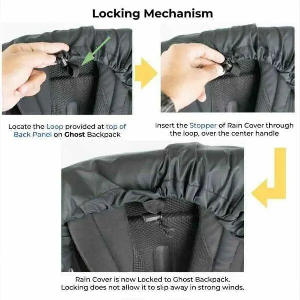 Rain cover for Rudra Backpack - KIBI SPORTS