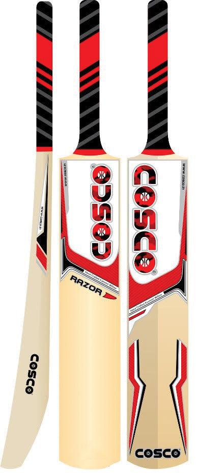Cosco Razor Kashmir Willow Cricket Bat FULL - Cosco Cricket Equipment