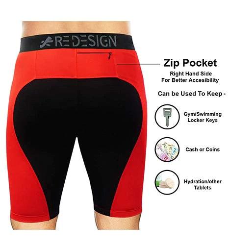 ReDesign Nylon Compression Shorts and Half Tights | Men | KIBI Sports - KIBI SPORTS