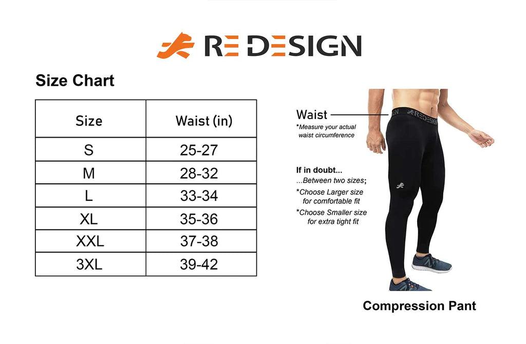 ReDesign Nylon Compression Pant and Full Tights | Men | KIBI Sports - KIBI SPORTS