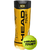 HEAD TOUR Tournament Grade Tennis Ball ( 4 BALL/CAN) | KIBI Sports - KIBI SPORTS