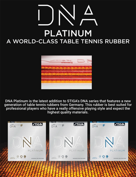 Cosco DNA PLATINUM Table Tennis Rubber | KIBI Sports Cosco
