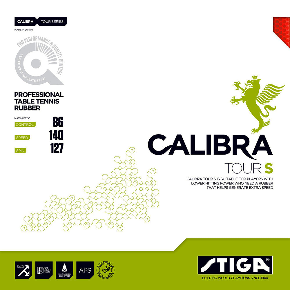Cosco Calibra Tour Table Tennis Bat Rubber | KIBI Sports Cosco
