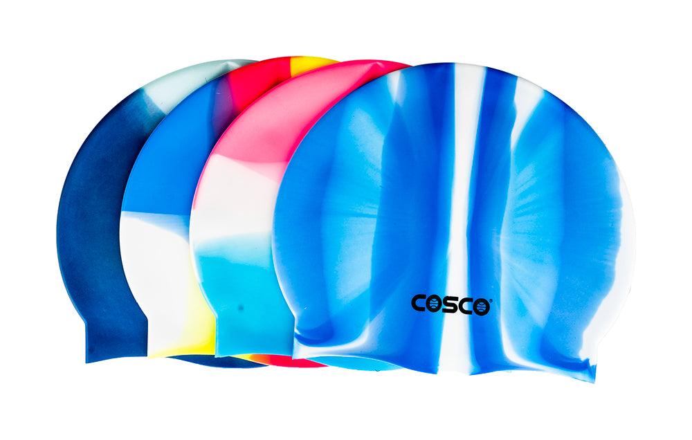 Cosco Swim Cap Multi colour - Cosco Swimming Equipment