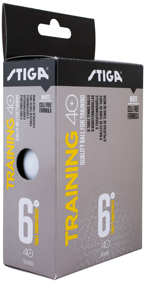 Cosco Stiga Table Tennis Training Ball, Pack of 6 | KIBI Sports