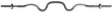 Cosco Steel Triceps Bar Without Thread | 4ft | KIBI Sports Cosco